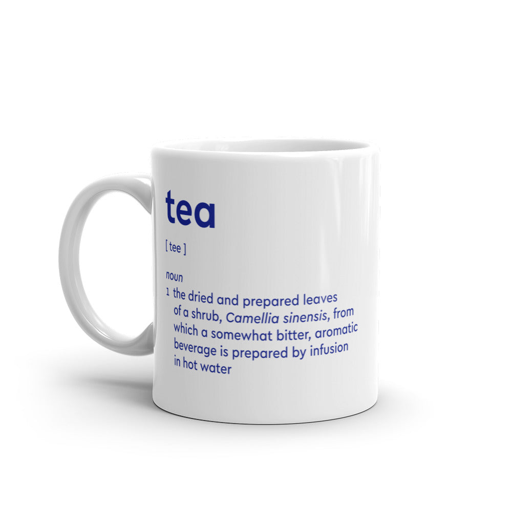 'Tea' Definition Glossy Mug