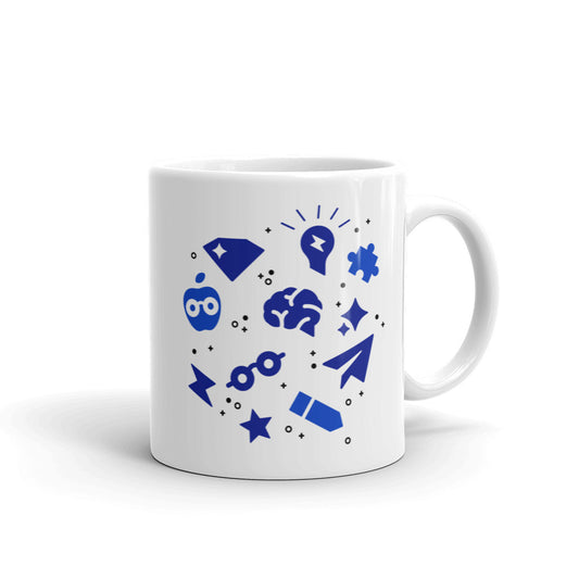 'Symbols' Glossy Mug